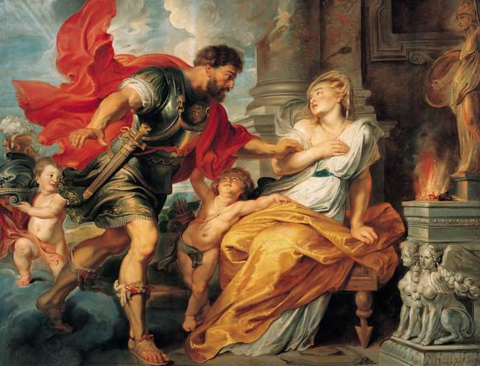 Peter Paul Rubens Marte e Rea Silvia oil painting picture